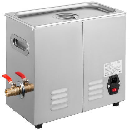 010983979950 - 6L Ultrasonic Cleaner with Heating & 40KHZ Technology