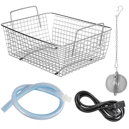 010983979950 - 6L Ultrasonic Cleaner with Heating & 40KHZ Technology