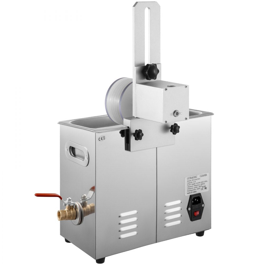 010265133877 - 6-Record Ultrasonic Vinyl Cleaner with Adjustable Wash Settings