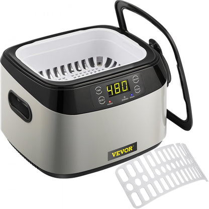 010130191230 - 1.2L Ultrasonic Jewelry Cleaner with Digital Controls