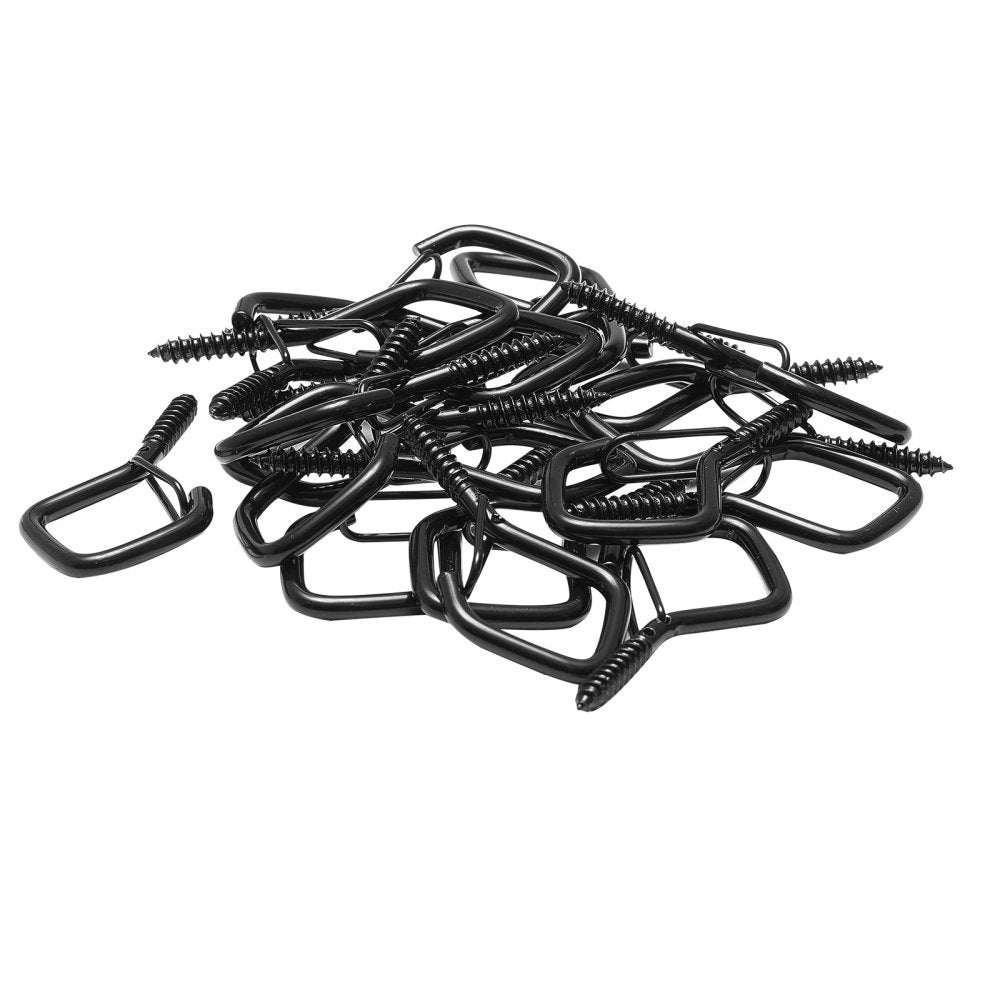 X241125 - 20 Durable Q-Hanger Hooks, 2.17 in, Strong 40 lbs Support
