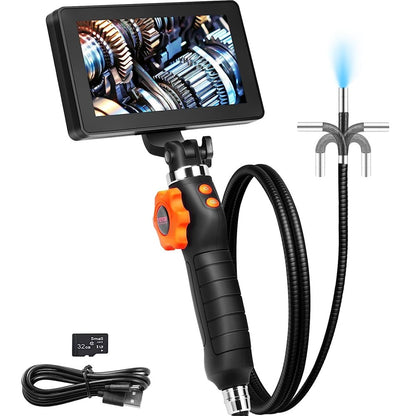 010921210736 - 180° Flexible Borescope with 5" Screen & 8x Zoom