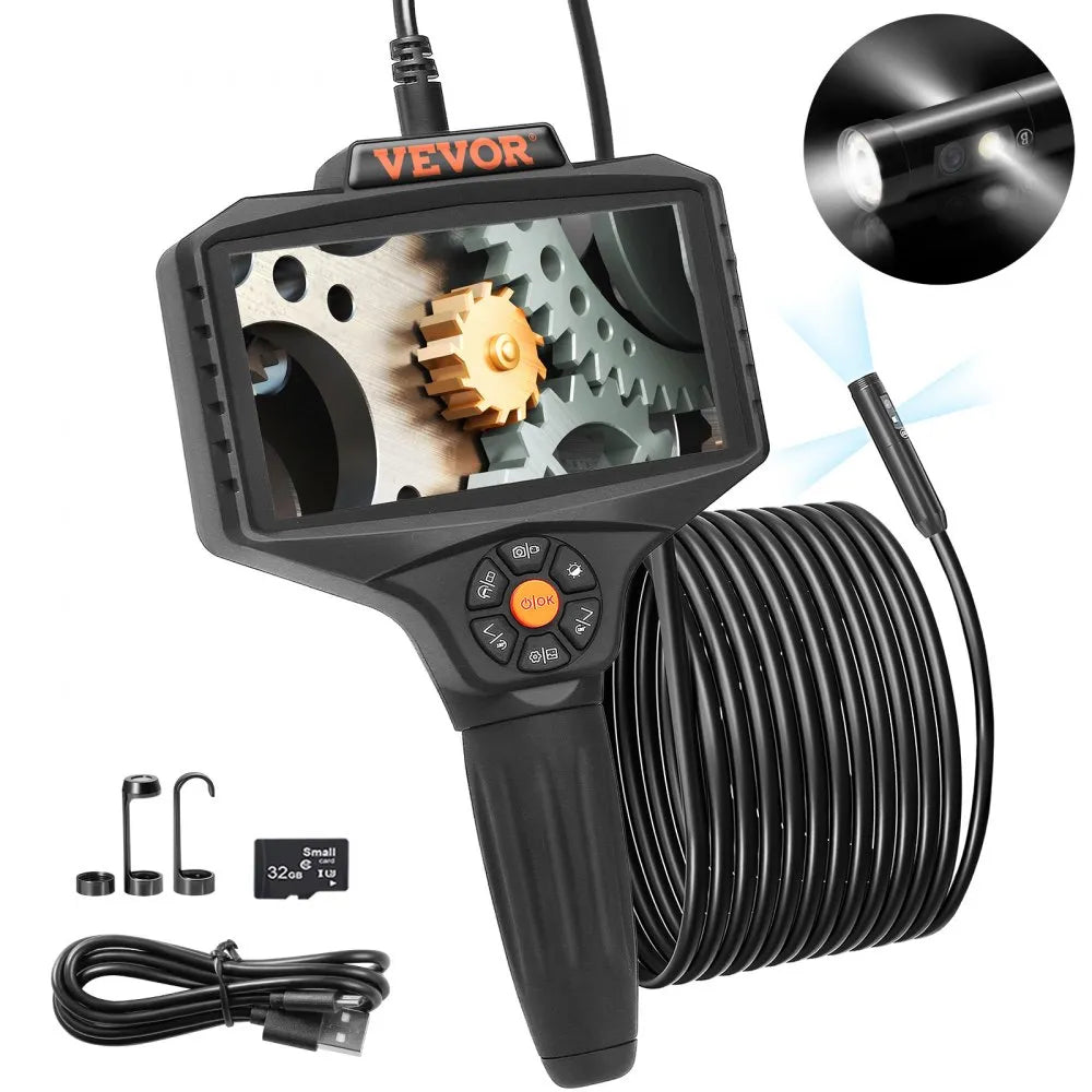 010356436904 - Triple Lens 5" Endoscope with 8X Zoom & 10 LED Lights