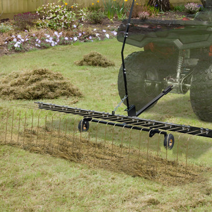 TBD150 - 60" Steel Tow-Behind Dethatcher for Easy Lawn Care