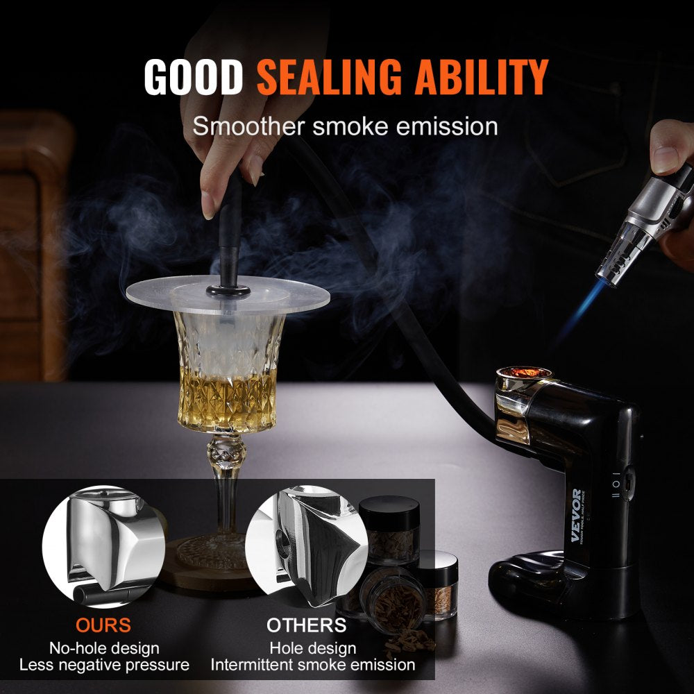 ABC-047 - Versatile Cocktail Smoker Kit with Real Wood Chips and Accessories