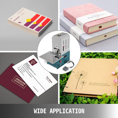 010296488976 - Electric Corner Cutter Machine, 13.7"x11.4" Platform, 7 Molds