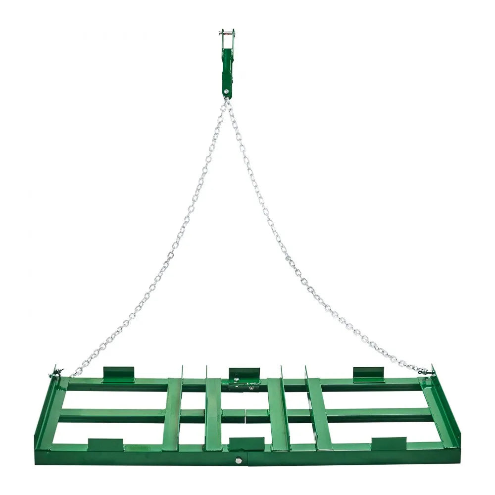 QYP48*20IN - 4FT Heavy-Duty Steel Drag Harrow for Efficient Land Management