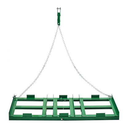 QYP48*20IN - 4FT Heavy-Duty Steel Drag Harrow for Efficient Land Management
