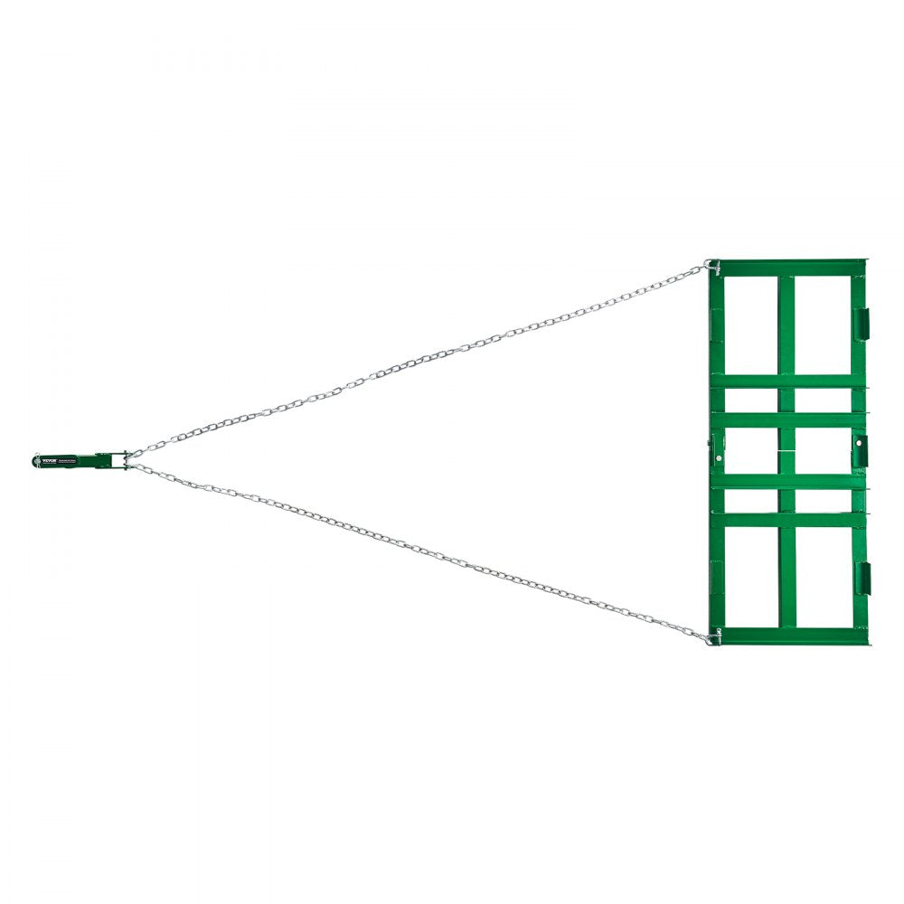 QYP48*20IN - 4FT Heavy-Duty Steel Drag Harrow for Efficient Land Management