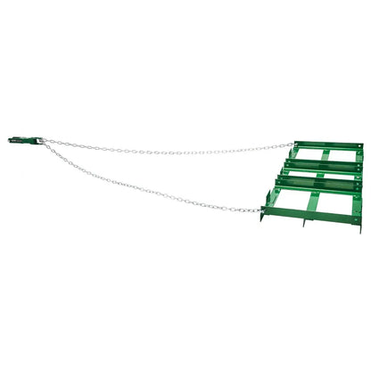 QYP48*20IN - 4FT Heavy-Duty Steel Drag Harrow for Efficient Land Management