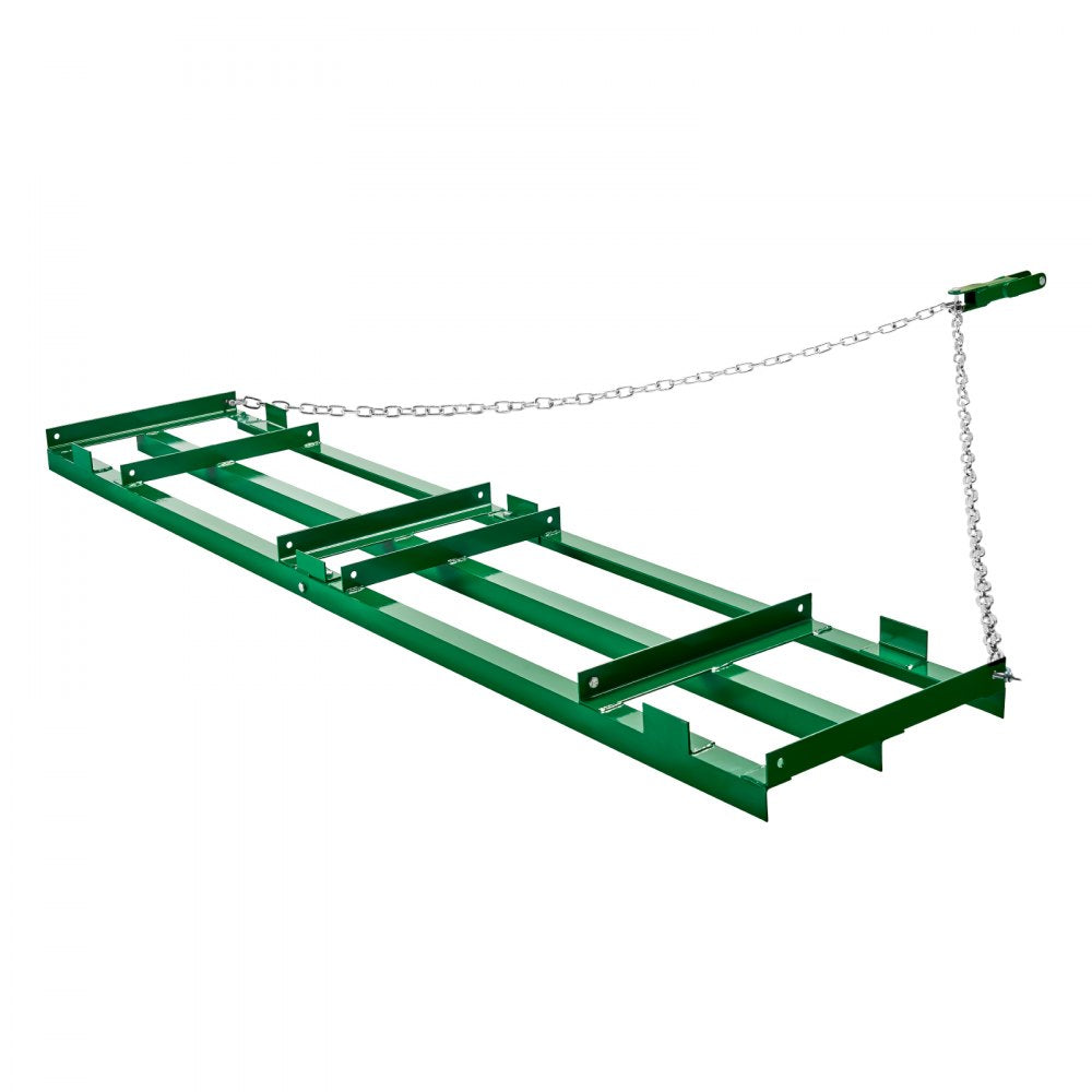 QYP96*20IN - 8 ft Durable Steel Drag Harrow for Efficient Land Leveling