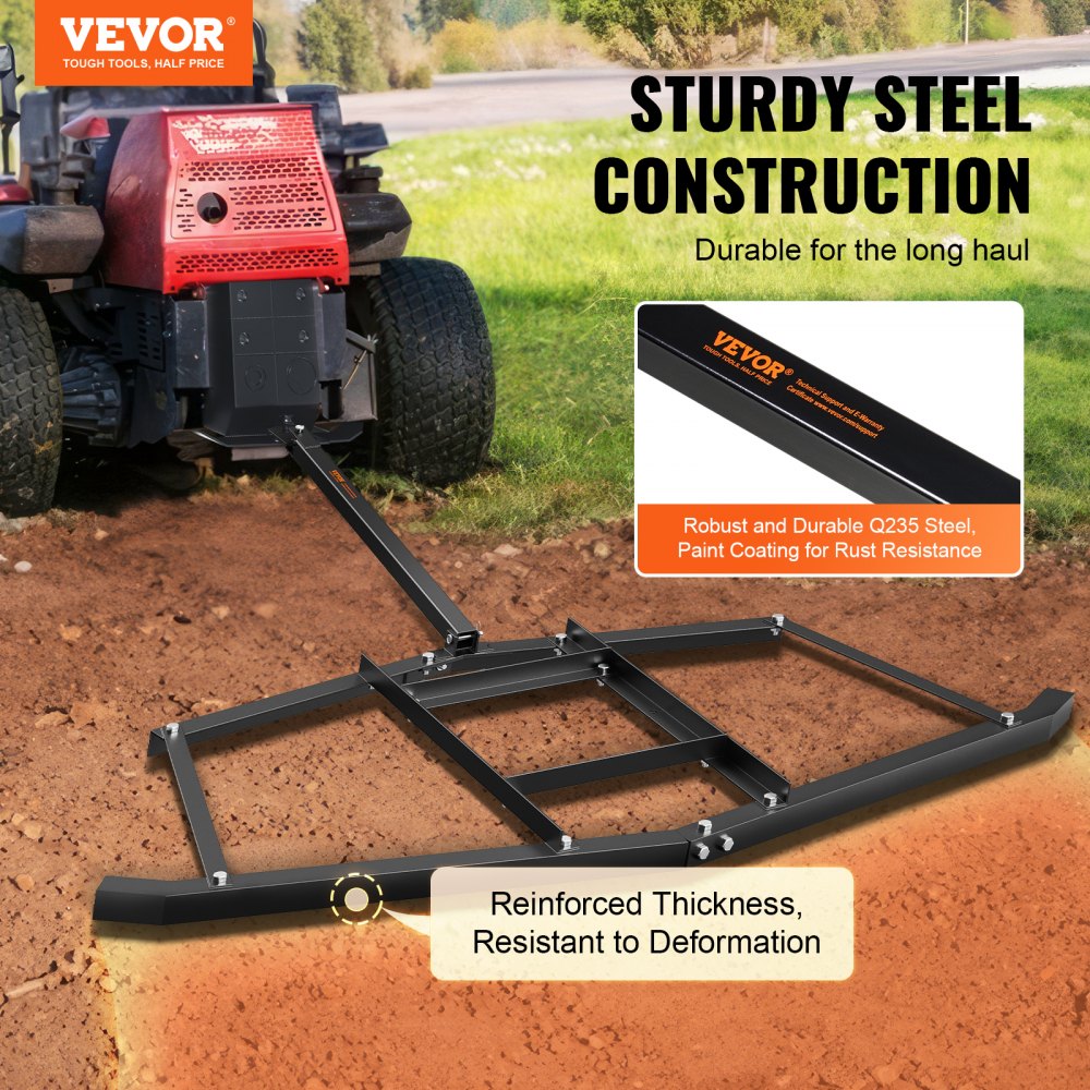 LJY1208 - Heavy-Duty Driveway Drag for Gravel Leveling & Smoothing