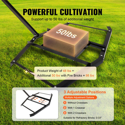 LJY1208 - Heavy-Duty Driveway Drag for Gravel Leveling & Smoothing