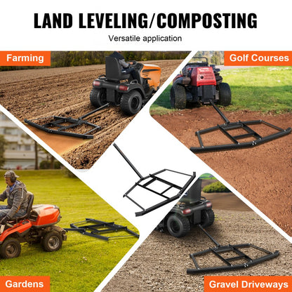 LJY1208 - Heavy-Duty Driveway Drag for Gravel Leveling & Smoothing