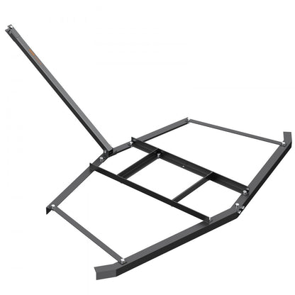 LJY1209 - VEVOR 74" Driveway Drag Harrow, Adjustable Weight for Gravel Maintenance
