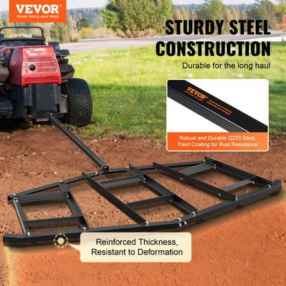 LJY1210 - 84" Heavy-Duty Driveway Drag for ATV/UTV استعمال