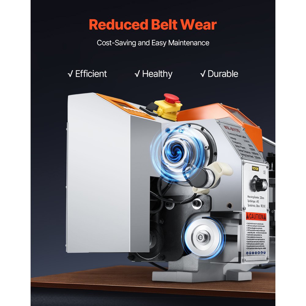 MX-S1170 - Precision Metal Lathe 8.7" x 39", Automatic Feeding System