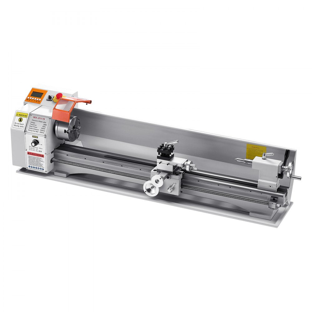 MX-S1170 - Precision Metal Lathe 8.7" x 39", Automatic Feeding System