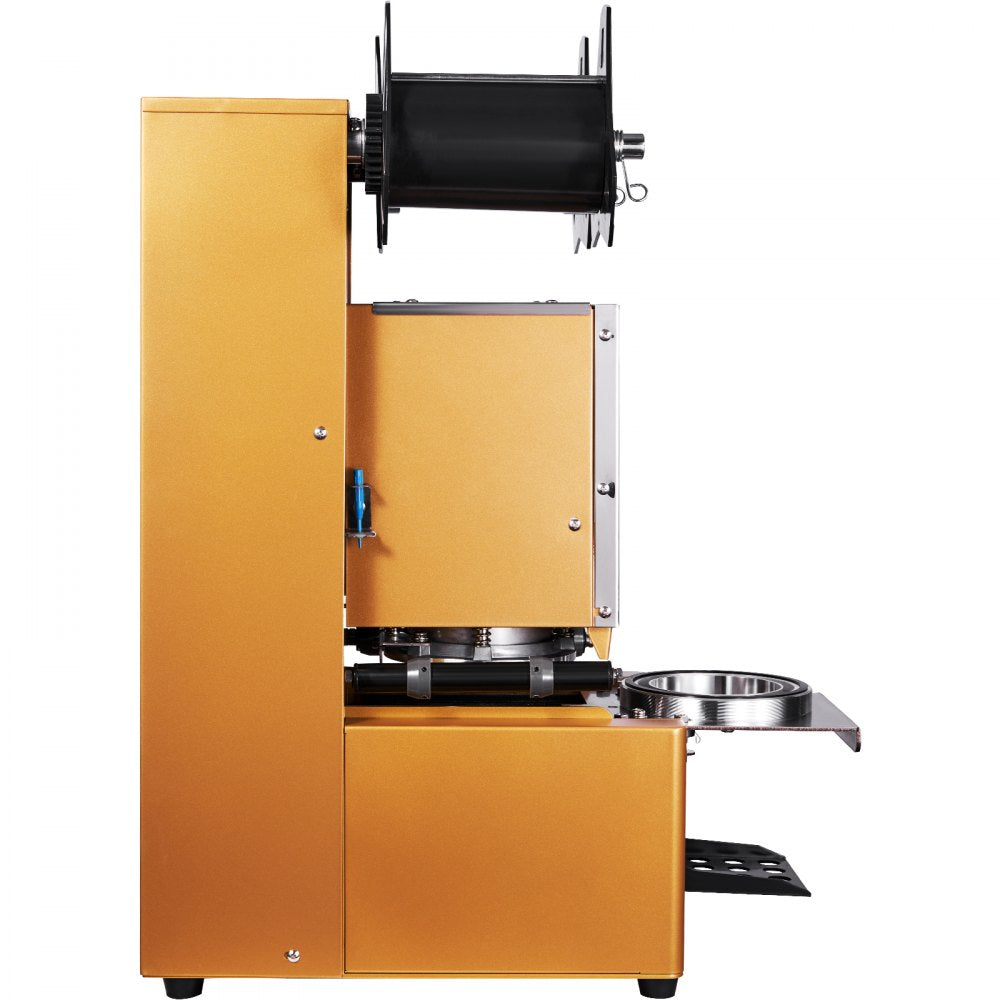 WY-980 - Efficient Automatic Cup Sealer for Boba and Milk Tea, 650 Cups/Hour