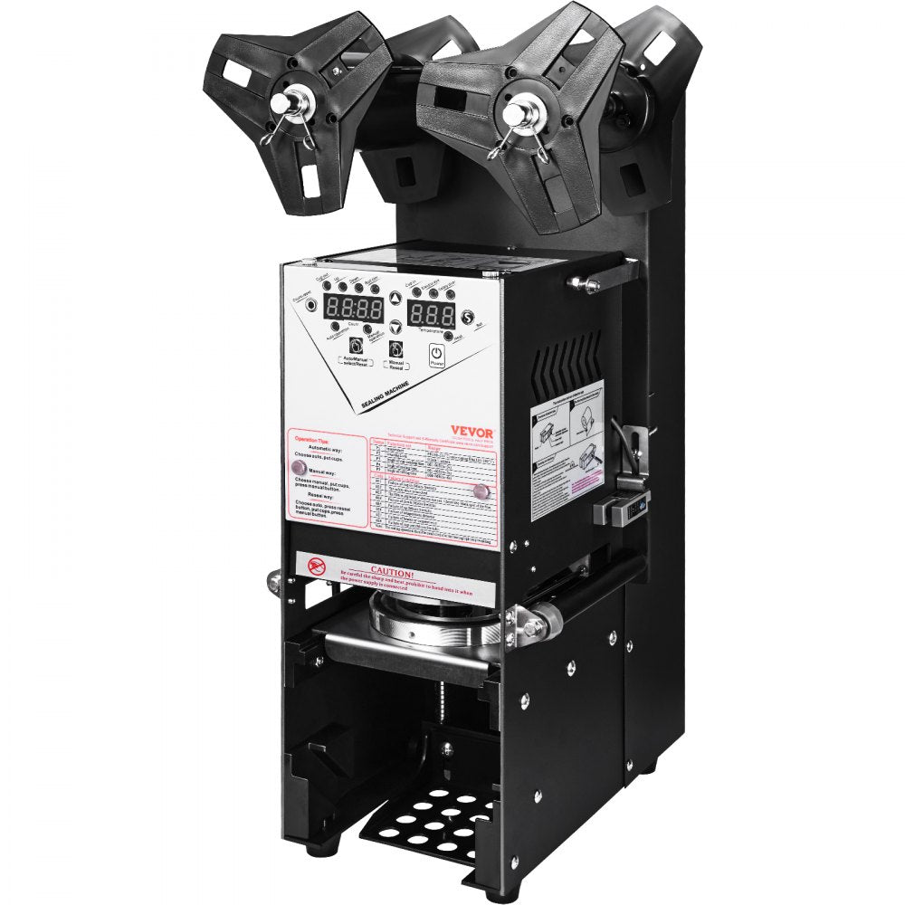 WY-890 - High-Speed Automatic Cup Sealer for Cafes, Seals 650 Cups/Hr