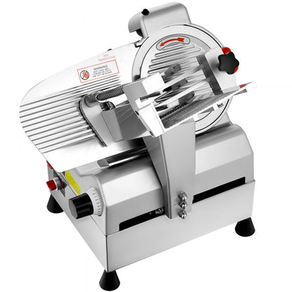 SA-250A - 10-Inch Stainless Steel Meat Slicer with Adjustable Thickness