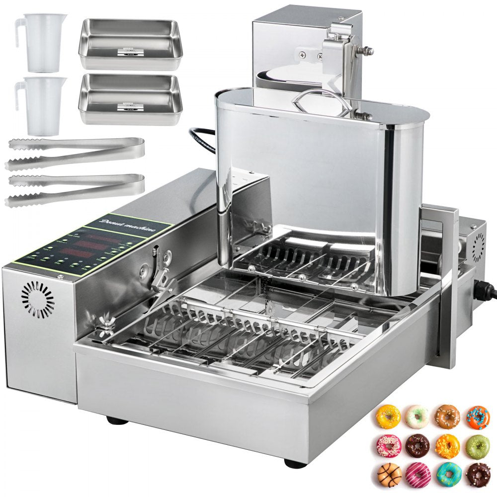 010974466544 - High-Efficiency Automatic Donut Maker with Precision Control