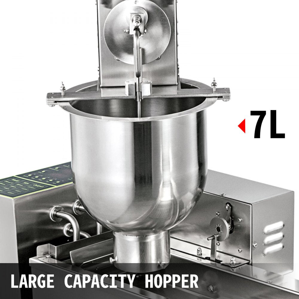010897822034 - High-Efficiency Stainless Steel Automatic Donut Fryer