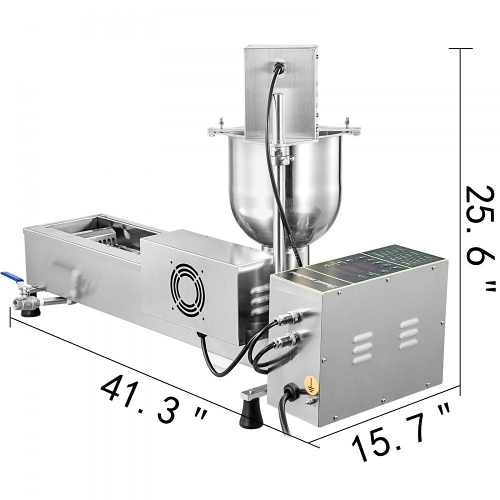 010897822034 - High-Efficiency Stainless Steel Automatic Donut Fryer
