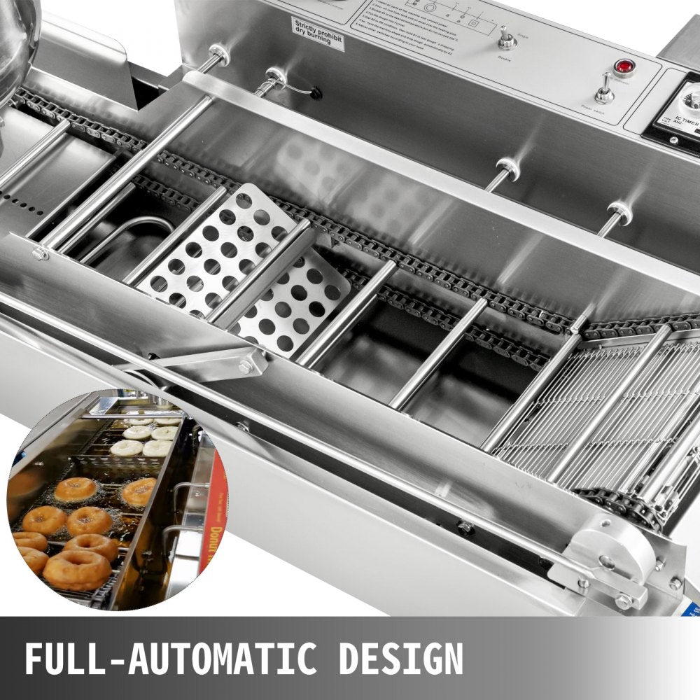010323109019 - Fully Automatic Stainless Steel Donut Fryer for Catering