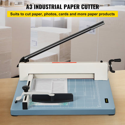 010138382929 - 44cm VEVOR Heavy-Duty Paper Cutter with Safety Lock