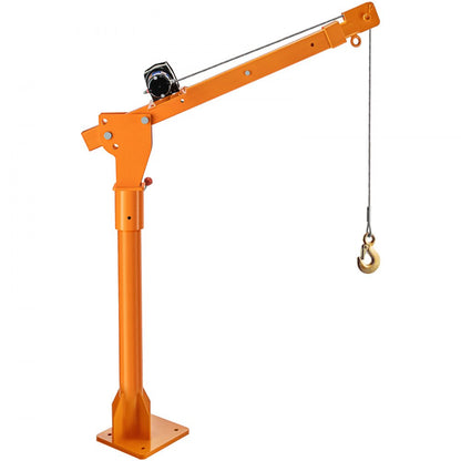VV-DH2200-12V - 2200 lbs Electric Davit Crane with Wireless Remote Control