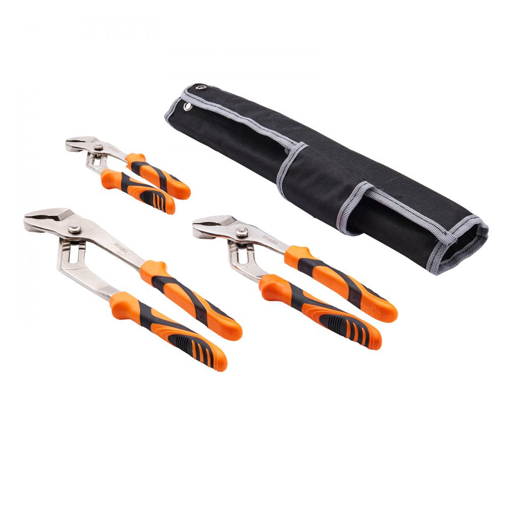 SY-325 - 3-Piece Adjustable Groove Joint Pliers Set for Home Repairs