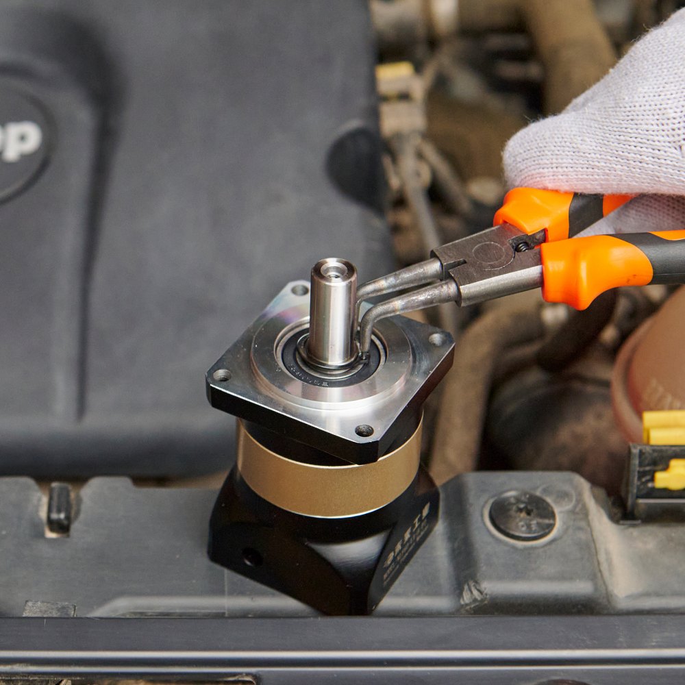 SY-415 - High Carbon Steel 4-Piece Snap Ring Pliers Set with Tool Bag