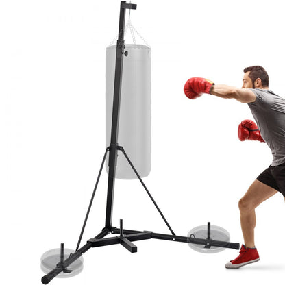 010122013316 - Adjustable VEVOR Heavy Bag Stand for Fitness & Agility