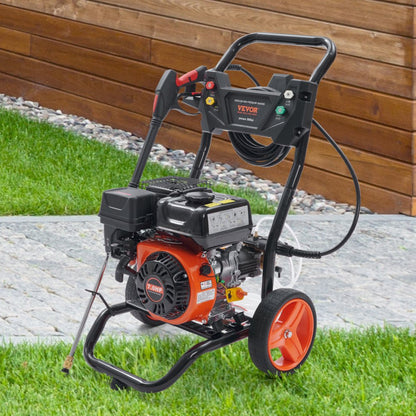 BS180D-SP - 3600 PSI Gas Pressure Washer with 7HP Engine & 5 Nozzles