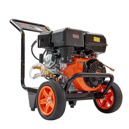 BSG250A - 4400 PSI Gas Pressure Washer with 5 Nozzles & 2-Wheel Cart