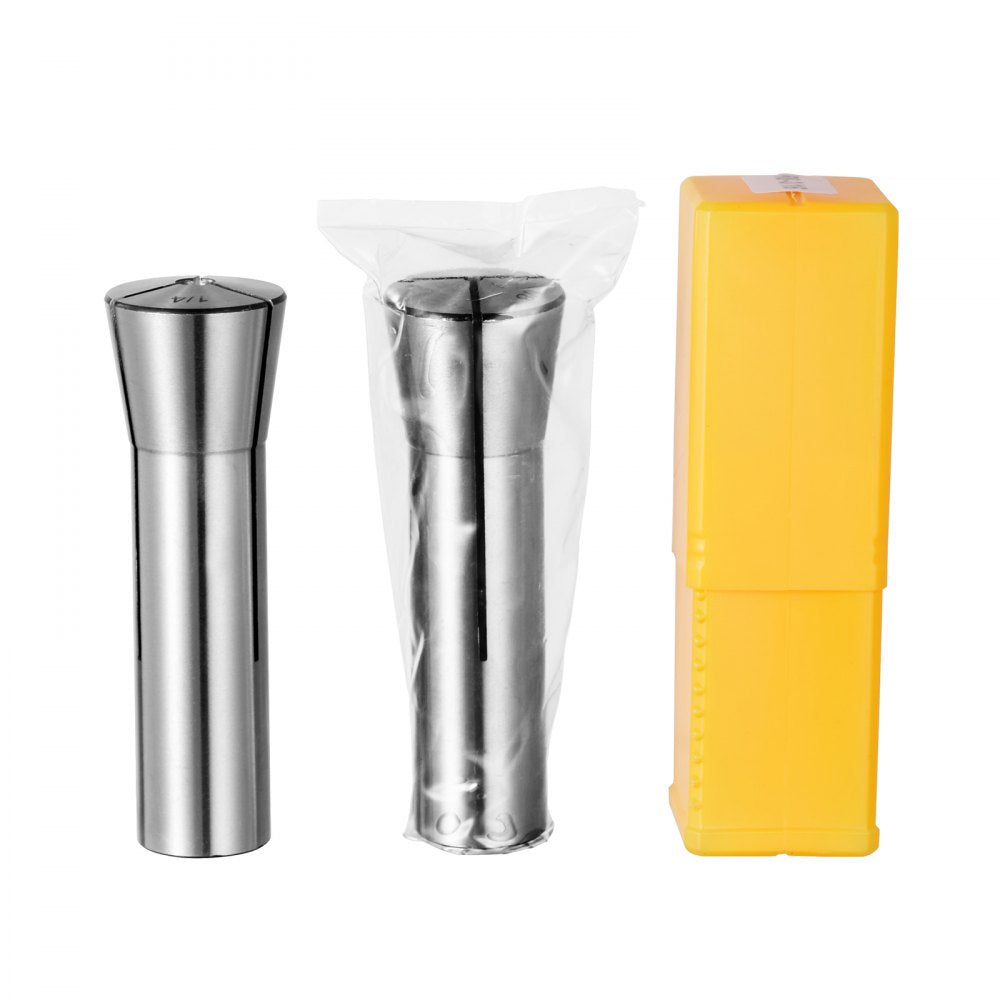 R8JT13 - Precision R8 Collet Set 1/8" to 7/8", TIR 0.0012 in