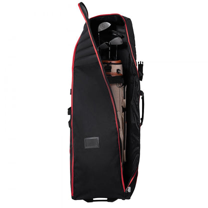 50879 - Weatherproof Golf Club Travel Bag with Wheels and Storage Pockets