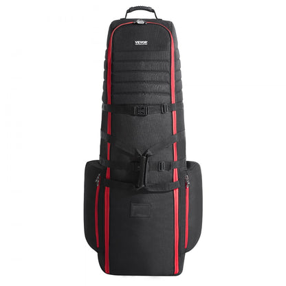 50878 - Durable Golf Club Travel Bag with Wheels & Lockable Storage