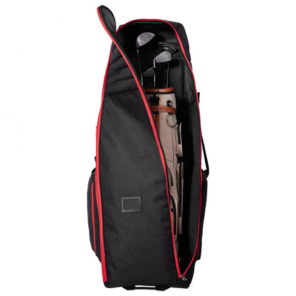 50878 - Durable Golf Club Travel Bag with Wheels & Lockable Storage