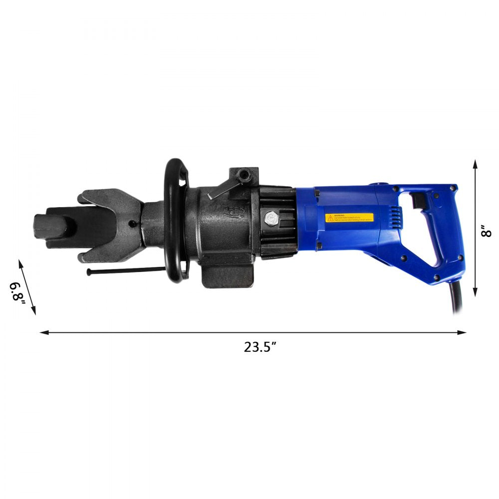 RB-16 - Hydraulic Electric Rebar Bender for 4-16mm Steel, 0-130° Bends