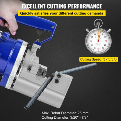 RC-25 - 1700W Portable Electric Rebar Cutter for 4-25mm Steel