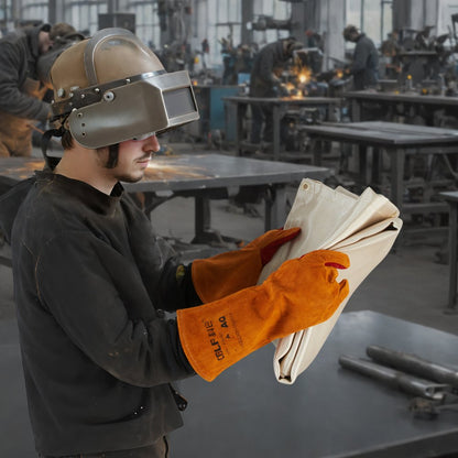 XU-2305 - Premium 4FT x 6FT Welding Blanket, 998°F Heat Resistant