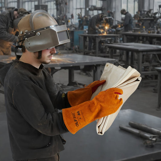 XU-2305 - Premium 4FT x 6FT Welding Blanket, 998°F Heat Resistant