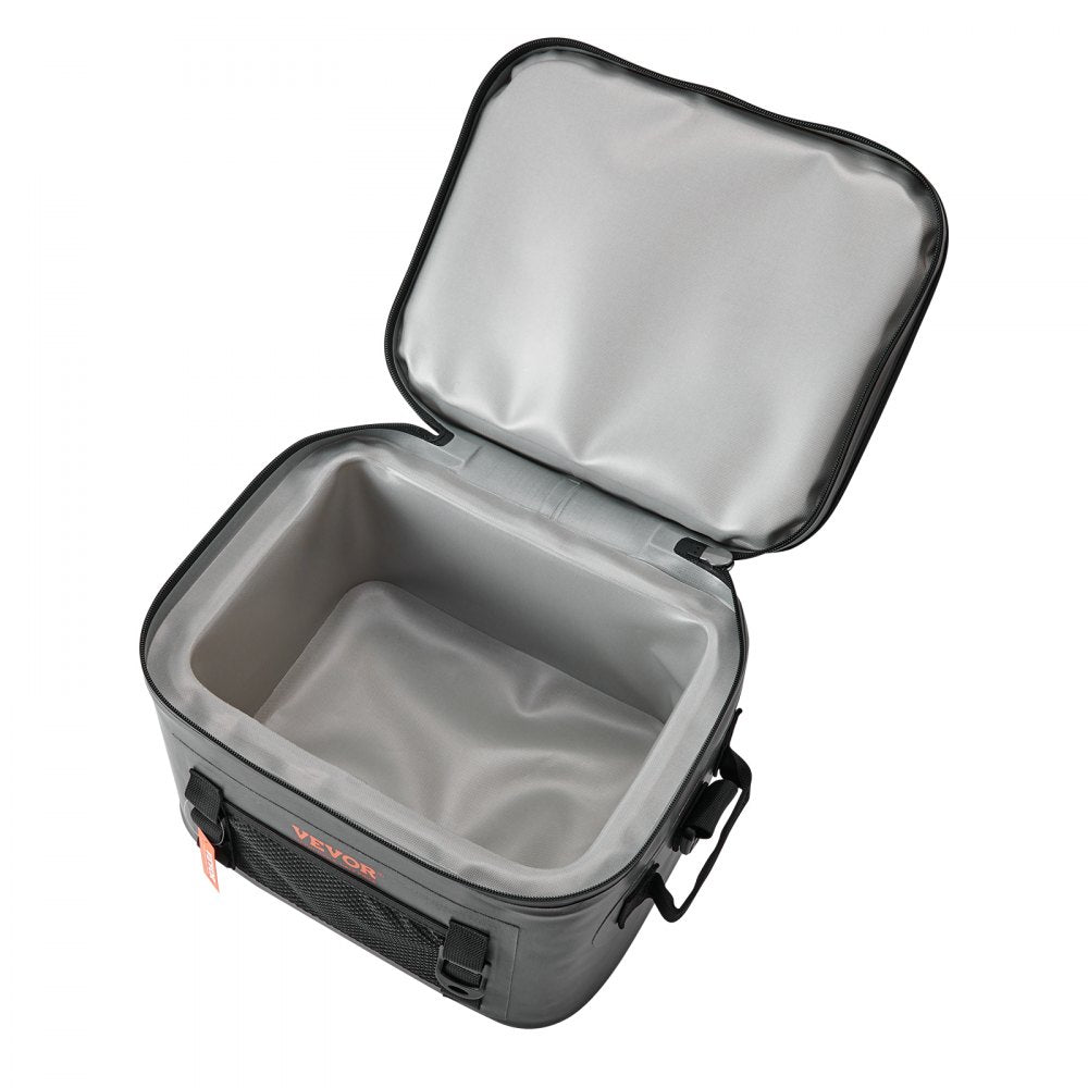 HT-20233 - 14.2x11x9.4 Soft Cooler Bag for 16 Cans, Leakproof Design