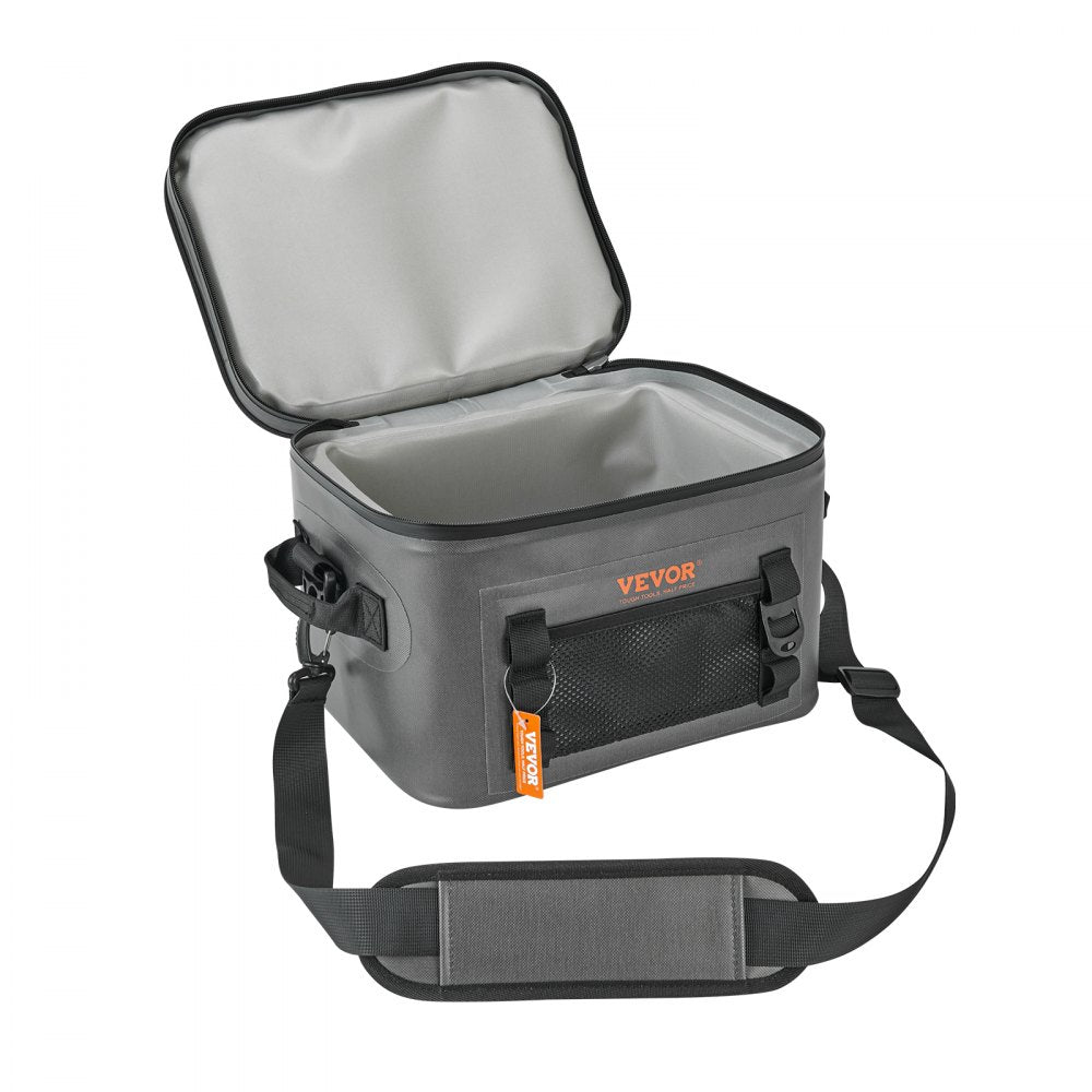 HT-20233 - 14.2x11x9.4 Soft Cooler Bag for 16 Cans, Leakproof Design