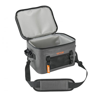 HT-20233 - 14.2x11x9.4 Soft Cooler Bag for 16 Cans, Leakproof Design