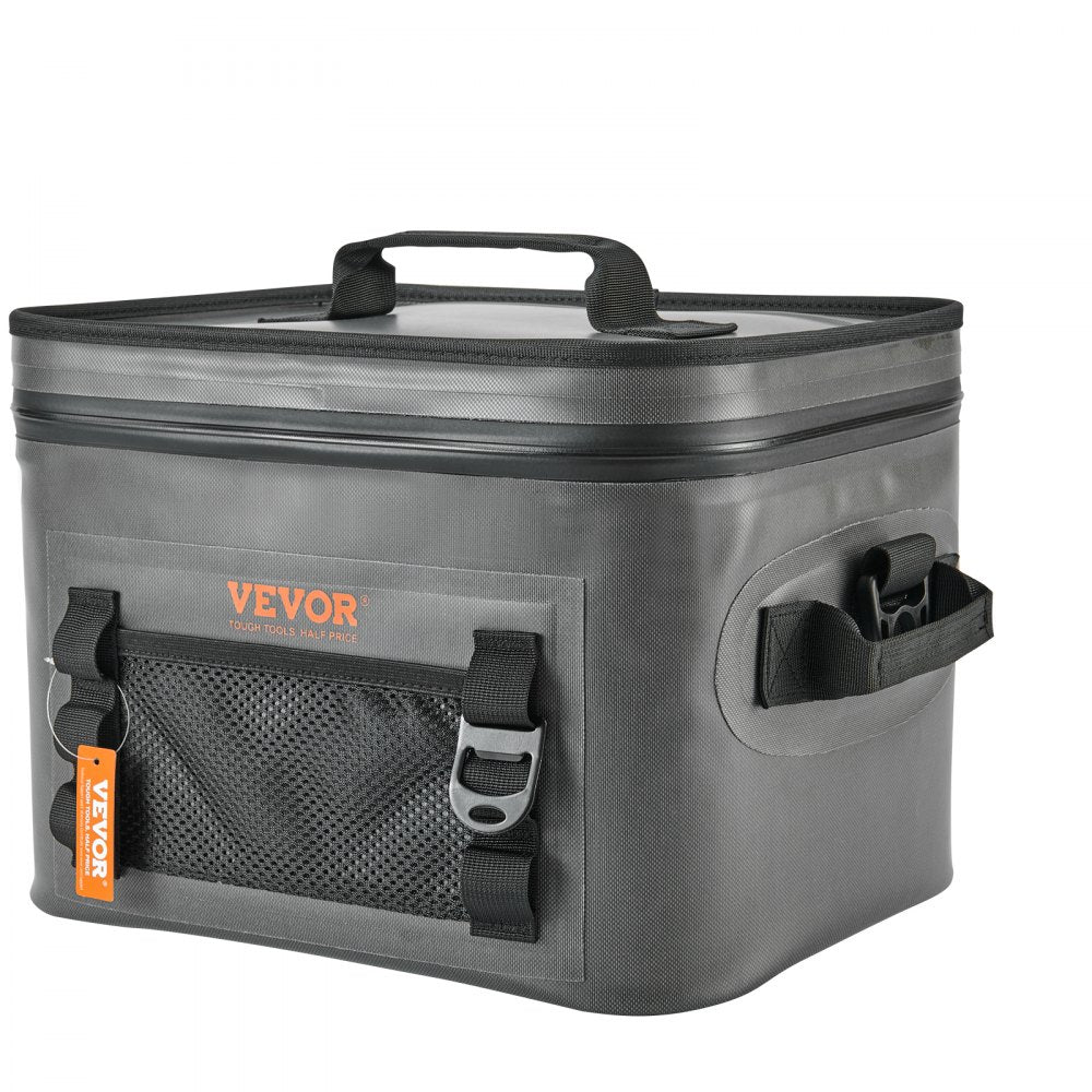 HT-20233 - 14.2x11x9.4 Soft Cooler Bag for 16 Cans, Leakproof Design