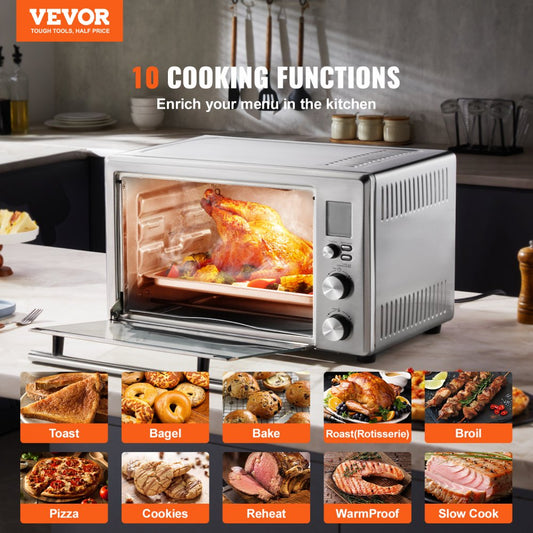 TE283-C - 28L 1800W Convection Oven with 10 Cooking Functions