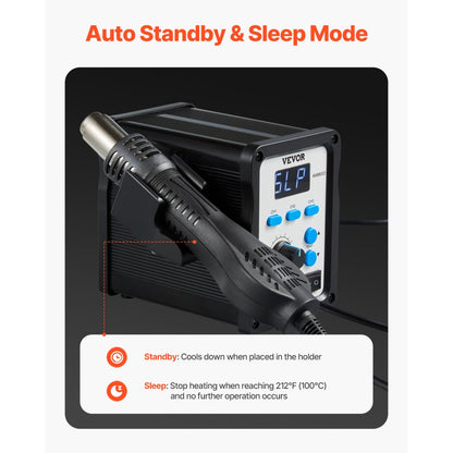 AM8800D - 700W Digital Hot Air Rework Station with Adjustable Airflow
